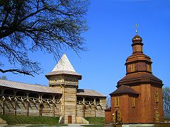Воскресенська церква на території Батуринської фортеці