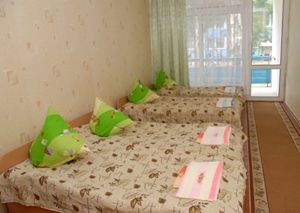 Детский лагерь «Красная гвоздика», Бердянск, спальня