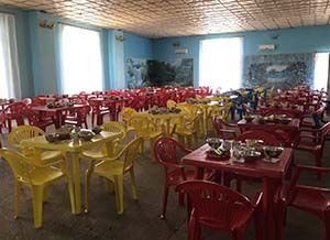 Детский лагерь «Орленок» столовая в Генгорке