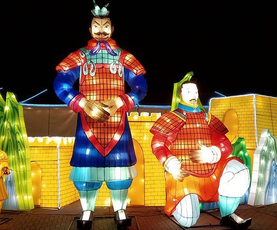 Киев Фестиваль гигантских китайских фонарей