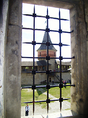 Кам'янець-Подільська фортеця, вид із вікна