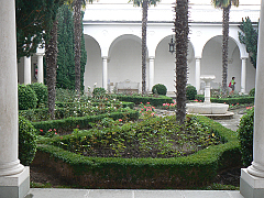 Ливадийский дворец, Итальянский дворик