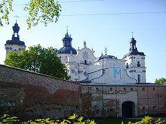 Пам'ятки Бердичева, монастир Босих Кармелітів, вхід