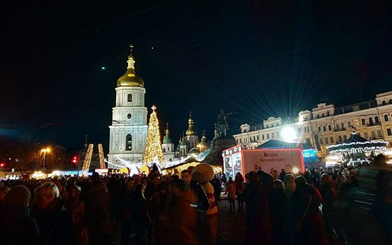 Новый год и Рождество в Киеве и Киевской области