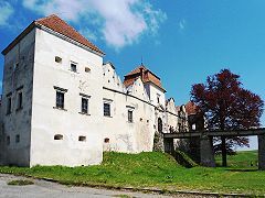 Свиржский замок, въезд