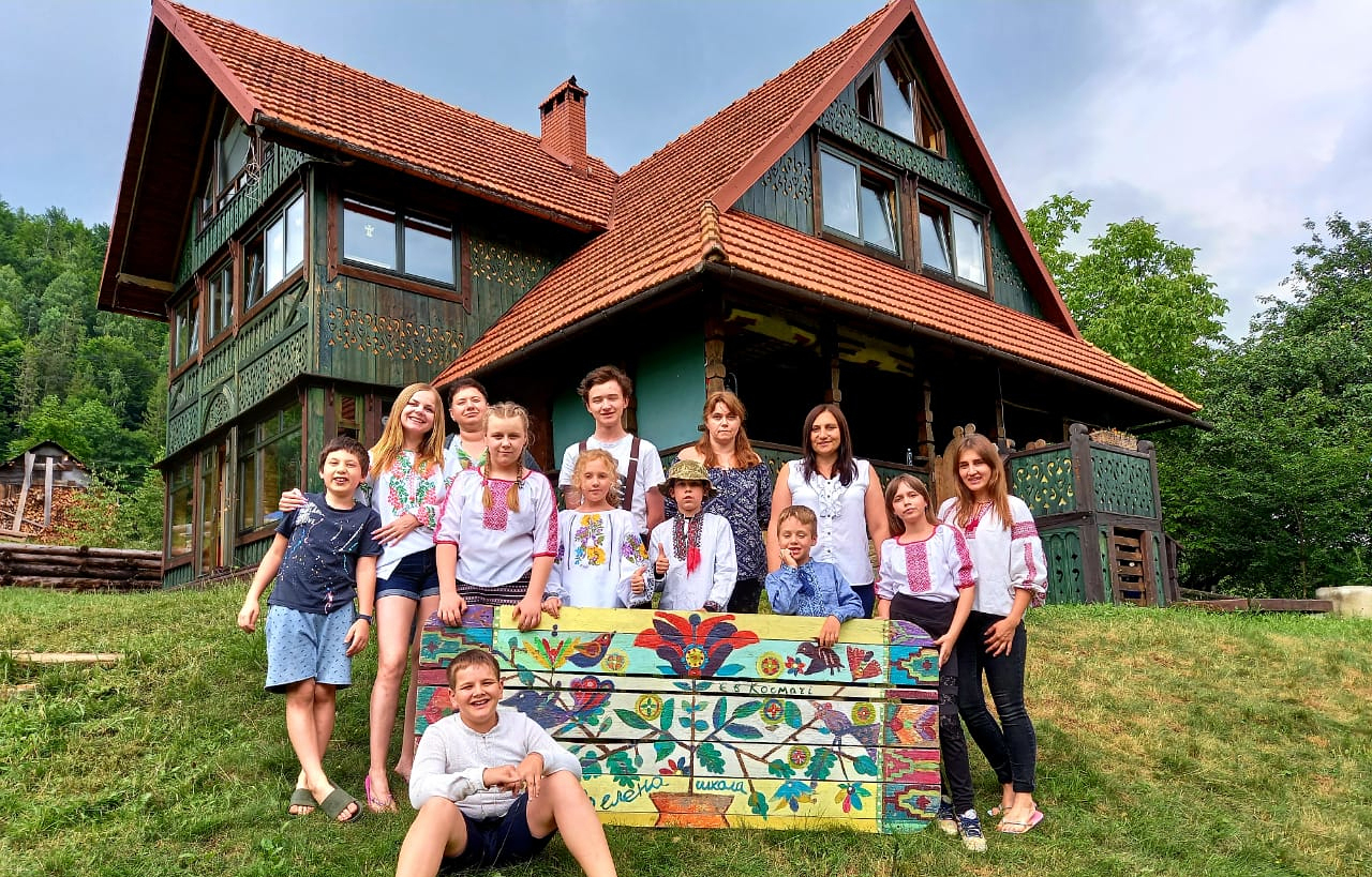 Космач лагерь умного отдыха в Международной зеленой школе фото