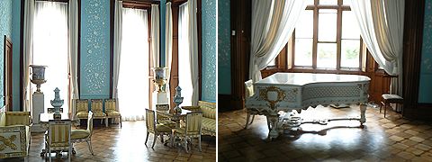 Воронцовский дворец, голубая гостиная