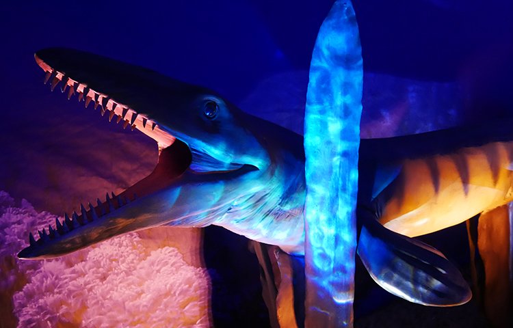 «Динозаври морських глибин» мозазавр фото