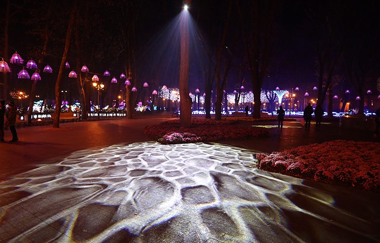 «Фэнтези-парк» Харьков иллюминация фото