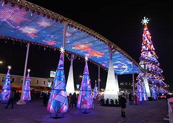 Новий рік та Різдво у Харкові