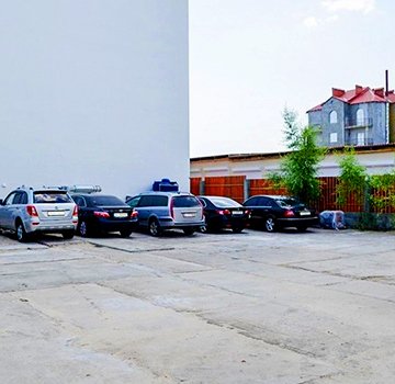 парковка отеля «Aфродита» фото