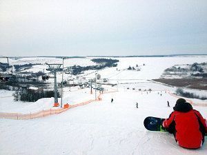фото лыжной трассы Водяники
