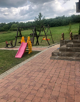 Славянский теремок детская площадка