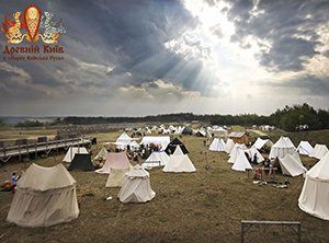 Древний Киев палатки в кемпинге