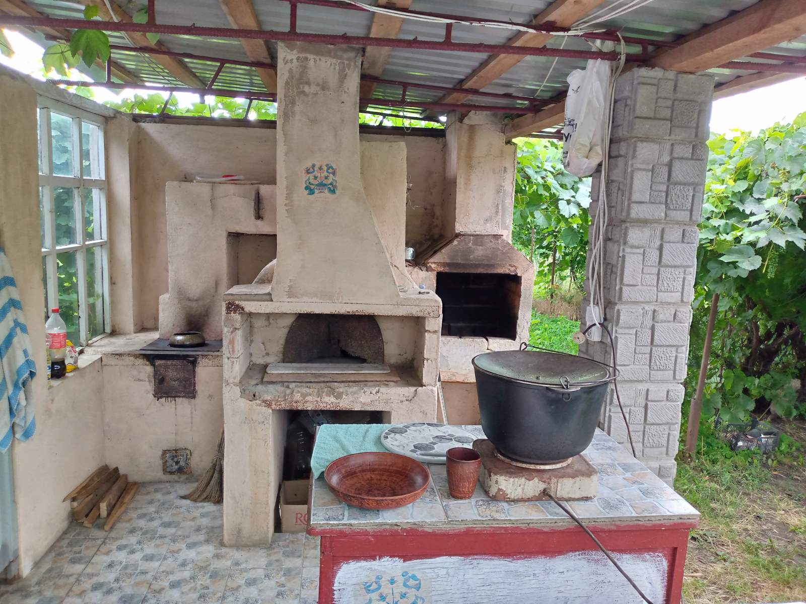 Березівка кухня у садибі Романських