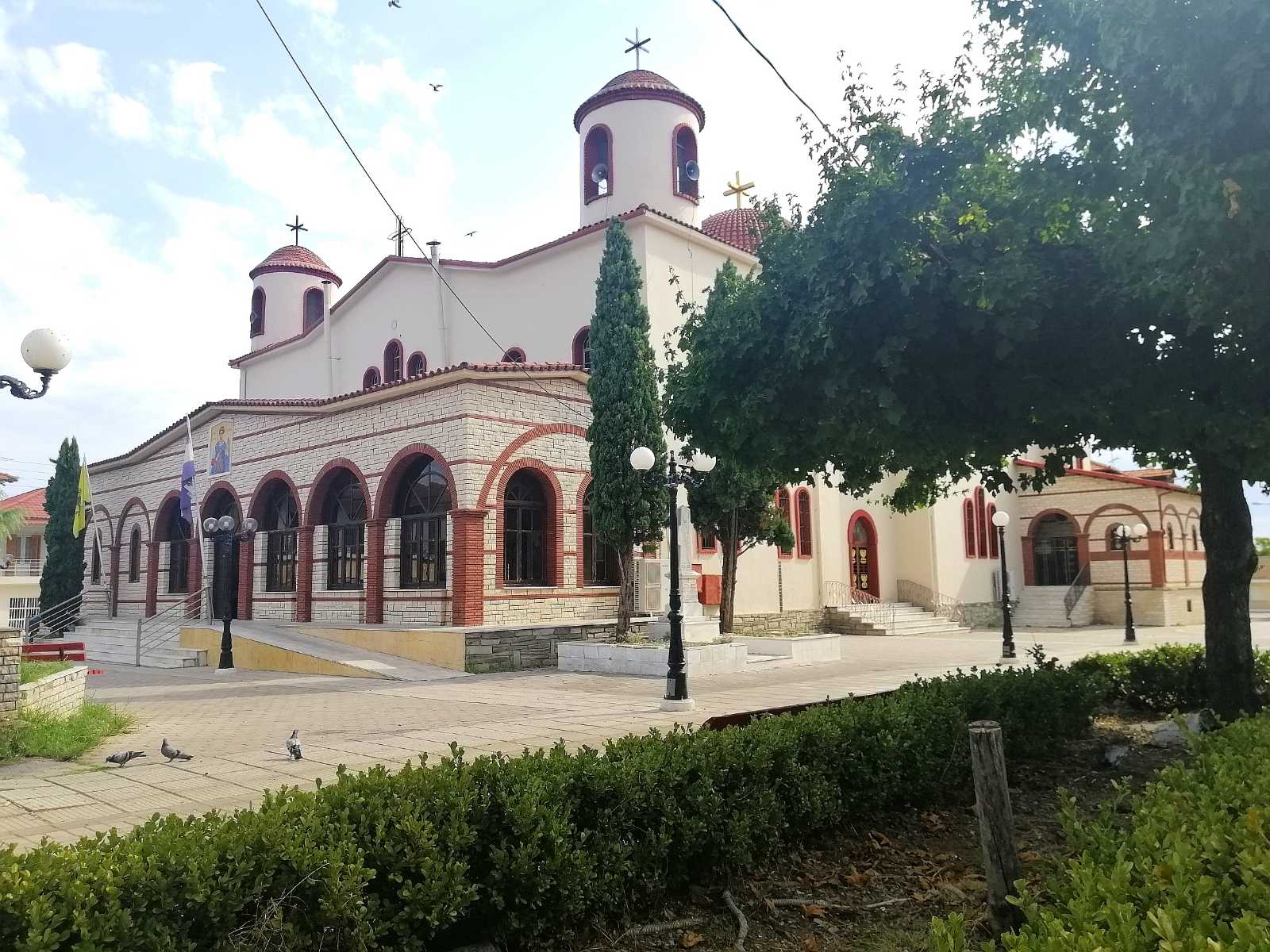 Греция церковь святого Николая.